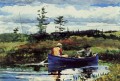 El barco azul Realismo pintor marino Winslow Homer